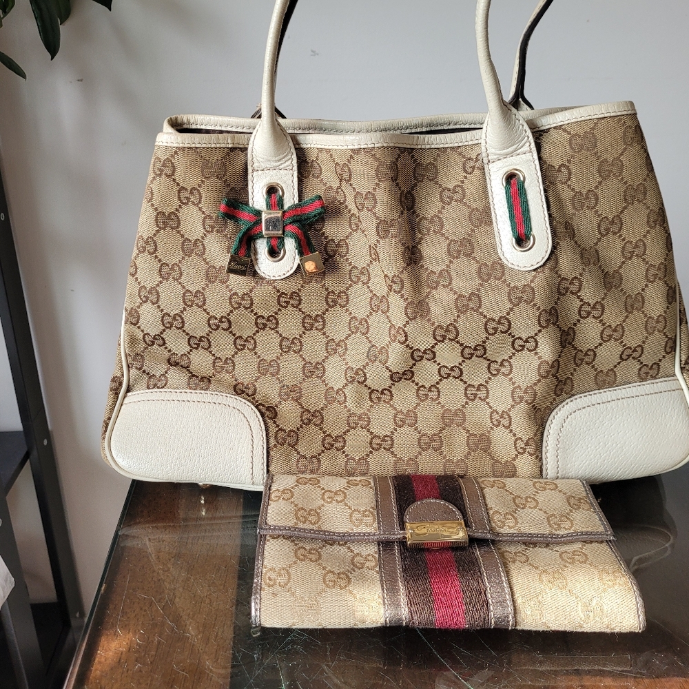 Gucci Tote and Wallet